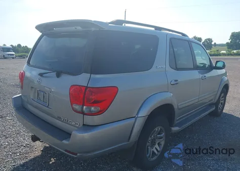 2007 Toyota Sequoia Limited V8 from USA, damaged, VIN 5TDBT48A67S288019